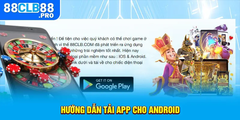 Hướng dẫn tải app cho Android
